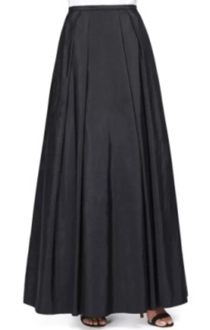 Women Alex Evenings All Regular*Long Full Taffeta Skirt