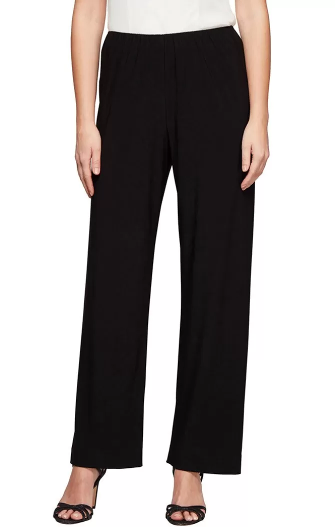 Women Alex Evenings All Regular*Matte Jersey Straight Leg Long Pant