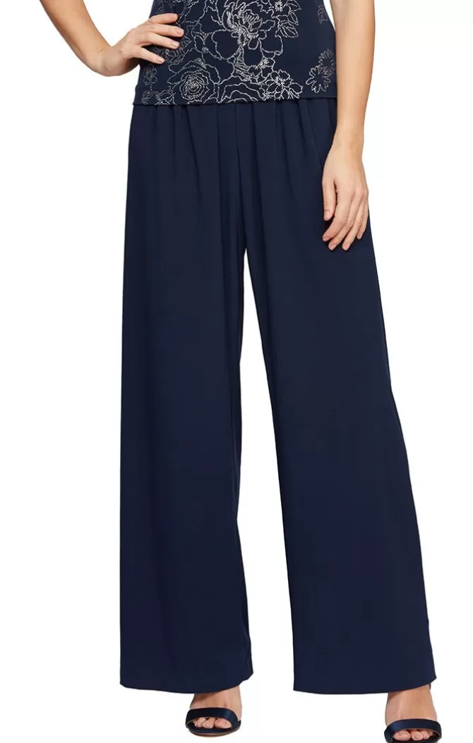 Women Alex Evenings Pants*Matte Jersey Straight Leg Long Pant