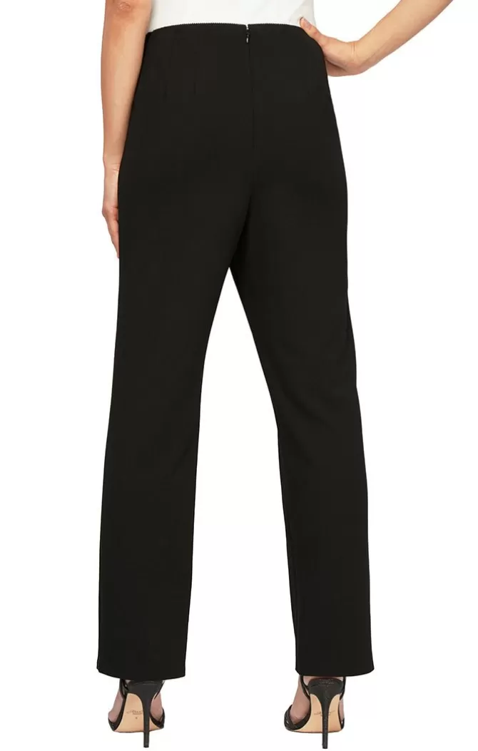 Women Alex Evenings All Petite*Petite Crepe Slim Leg Pant